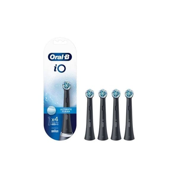 Oral B Recargas iO Ultimate Clean Black 4x