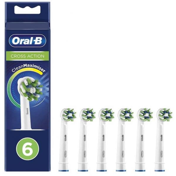Oral-B Recarga de Escova Elétrica Crossaction 6un