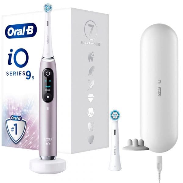 Oral-B Escova de Dentes Elétrica iO Série 9S Rosa
