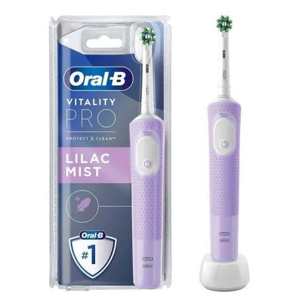 Braun Oral-B Vitality Pro Protect&Clean Escova de Dentes Elétrica Lilac Mist