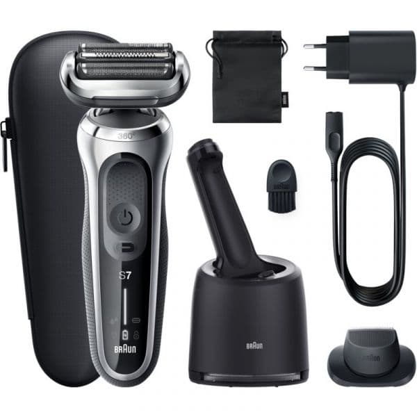 Braun Series 7 71-S7200cc Máquina de Barbear Elétrica Silver