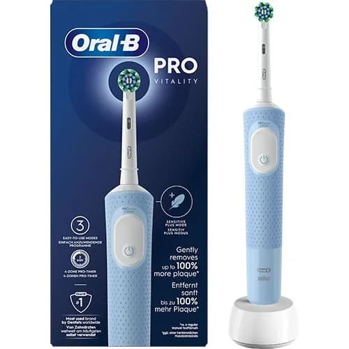 Braun Escova de Dentes Elétrica Oral-B Vitality Pro Azul