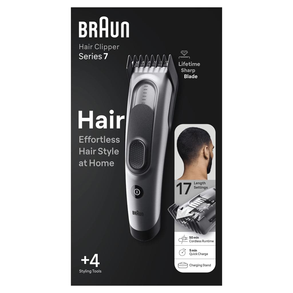 Braun HC7390 Preto, Cinzento 17 Hidreto metálico de níquel