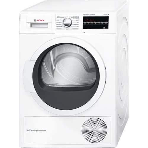 Máquina de Secar Bosch Serie 6 WTG85230EE | Carga Superior | 8 Kg | Bomba de Calor | A++ | Branco