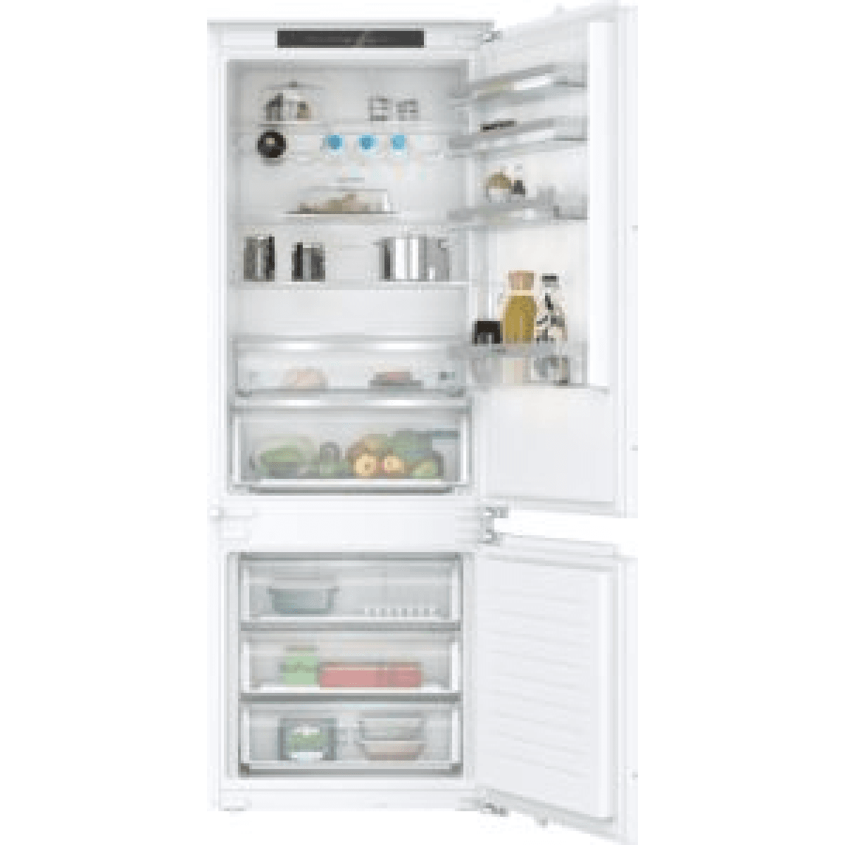 Frigorífico Combinado Siemens KB96NVFE0 381L Classe E