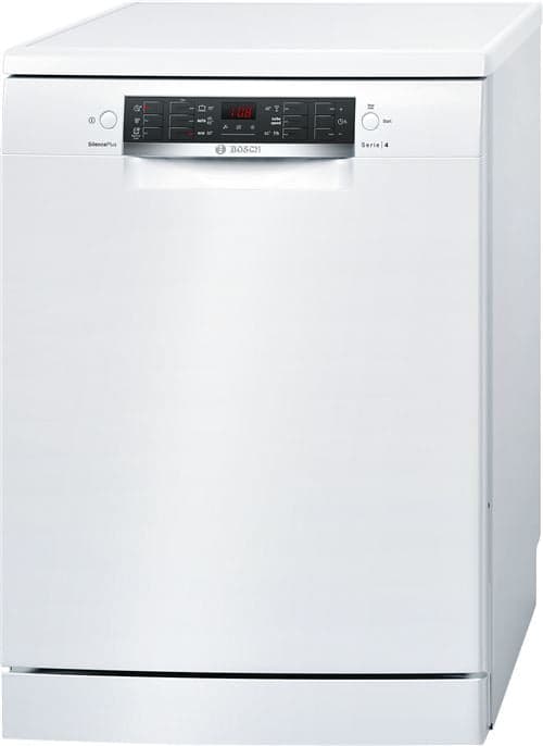 Máquina de Lavar Loiça Bosch SMS46NW01E | 13 talheres | 60 cm | E | Branco