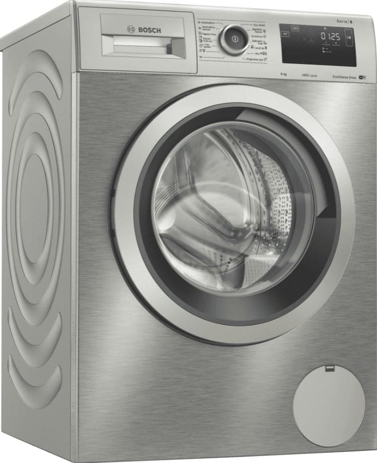 MÁQUINA DE LAVAR ROUPA BOSCH WAU28PHSES 9KG INOX
