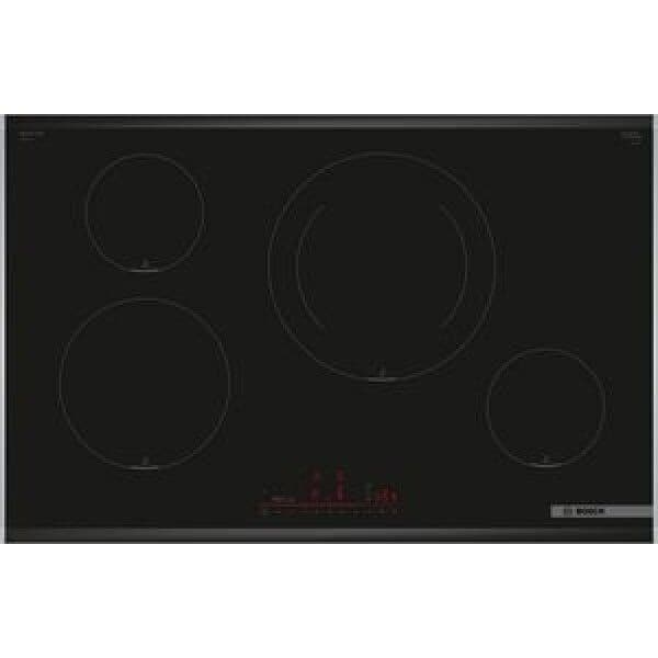 Placa Indução Bosch PIE875HC1E | 7.400W, 80cm, 4 Zonas