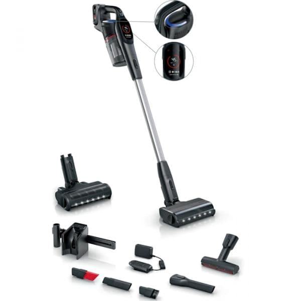 Aspirador Vertical Bosch Unlimited 9 0.4L 60min de Autonomia