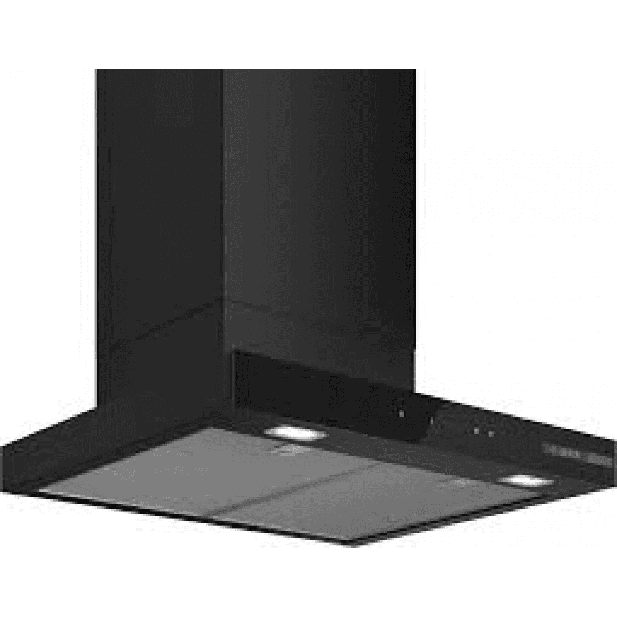 Serie 6 Chaminé de parede 60 cm Preto mate DWB67DN60