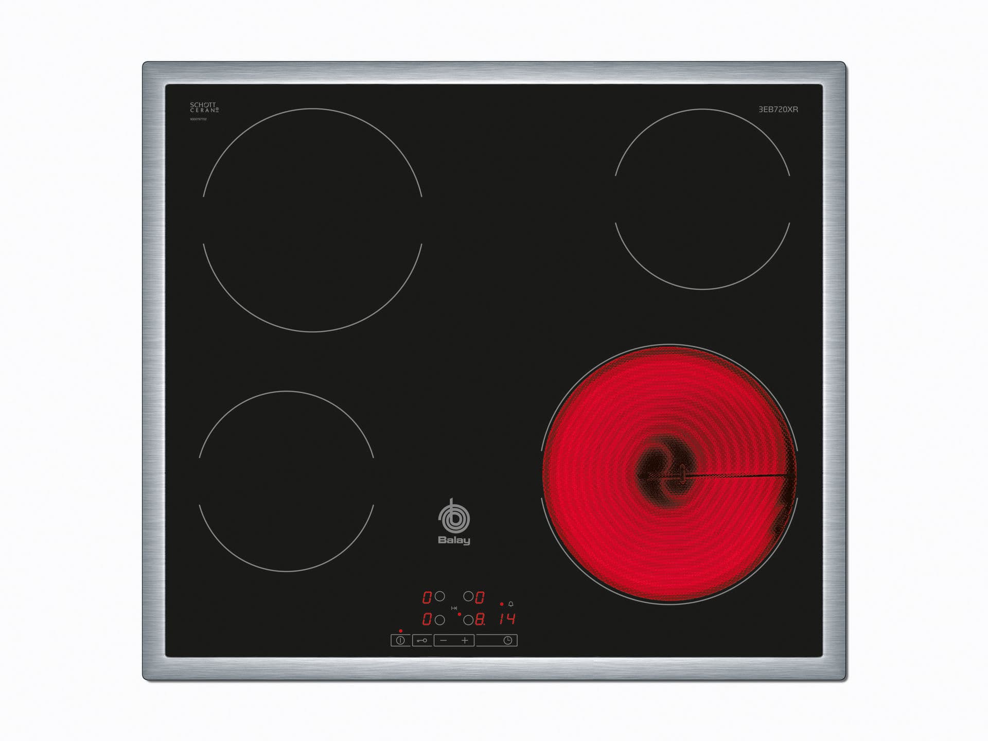 Placa Vitrocerâmica Balay 3EB720XR 60cm