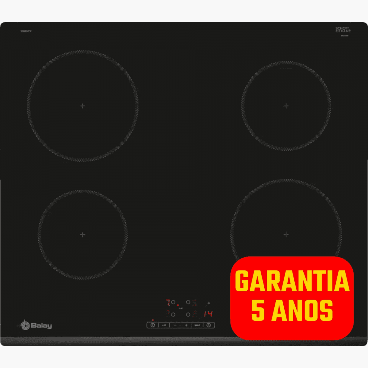 Placa Indução Balay 3EB861FR 60cm