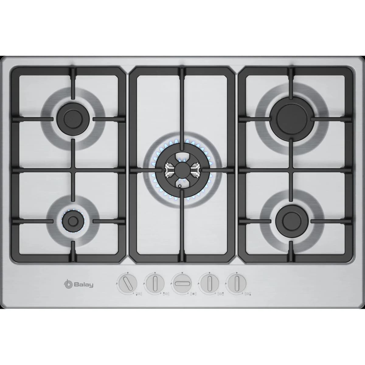 Placa Gás Balay 3ETX576CB 75cm Gás Butano/Propano