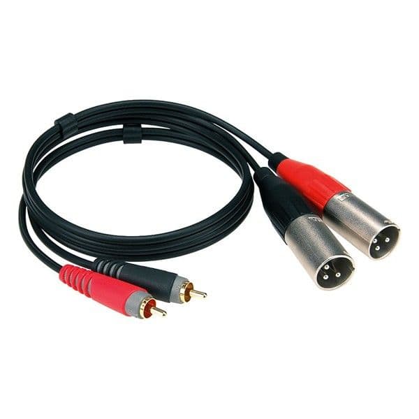 Klotz Cabo Audio AT-CM0300 3m 2 RCA/2 Xlr