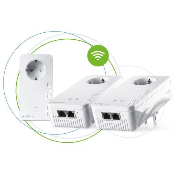 Devolo Magic 2 WiFi next Multiroom Kit Powerline 3 Adaper