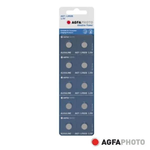 Pilha Bot?o Alcalina AG7 1.5V 10x Blister AGFAPHOTO