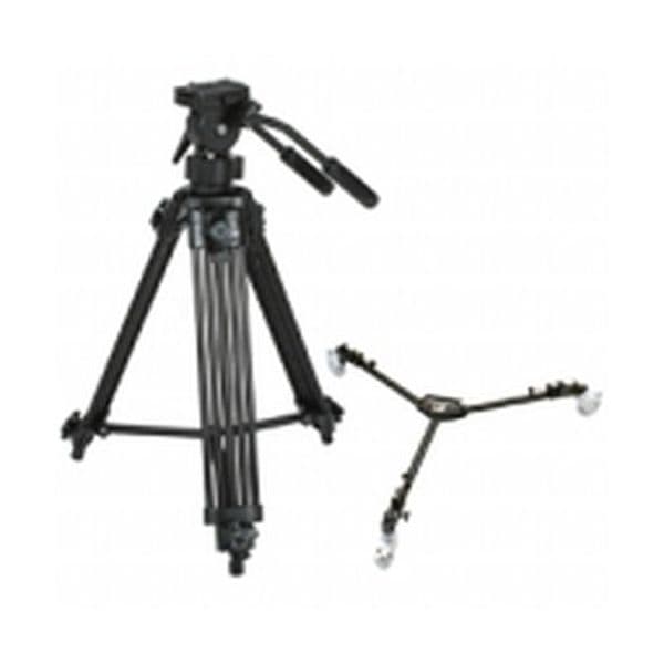 Walimex Tripé EI-9901 Professional Video + Tripod Dolly WT-6 - 15882