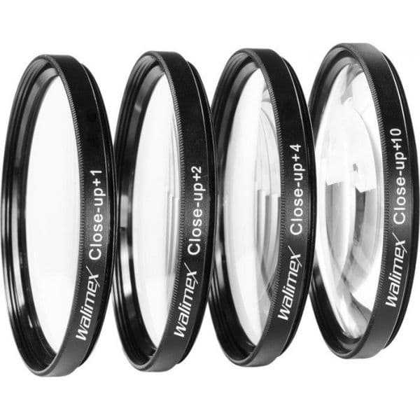 Walimex Filtro Close up Macro Lens Set 55 mm