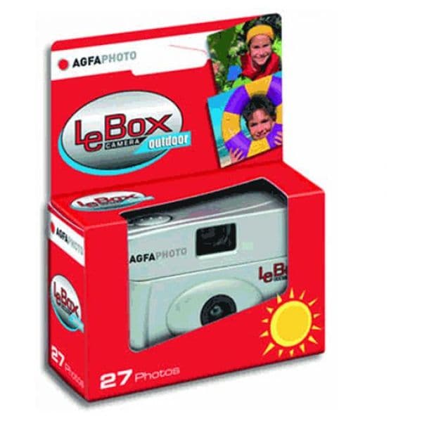 AgfaPhoto Câmara Descartável LeBox Outdoor 400 - 27 Fotografias