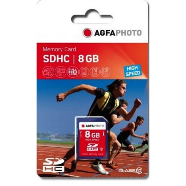 Agfaphoto 8GB SDHC Class 10 High Speed MLC - 10425
