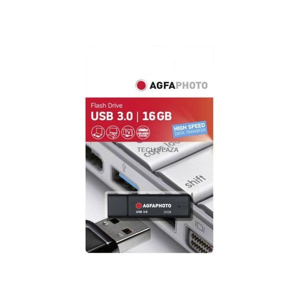 Agfa Photo 16GB Flash Drive Black USB 3.0