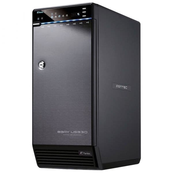 Fantec QB-X8US3-6G 8x 3.5" eSATA / USB 3.0 Black - 1696