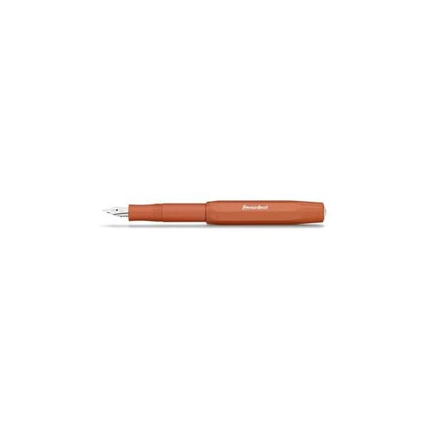Kaweco Caneta de Aparo Sport Skyline Especial Terracota e Cromada
