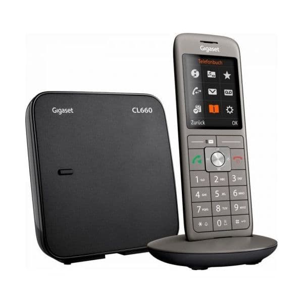 Gigaset Telefone CL660 anthrazit int. - S30852-H2804-C101