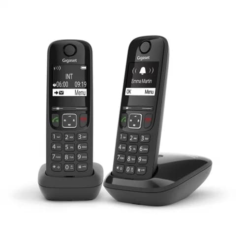 Siemens Gigaset As690 DUO Black