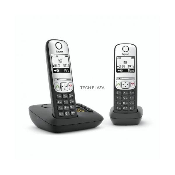 Siemens Gigaset Telefone Sem-fios A690A Duo Preto