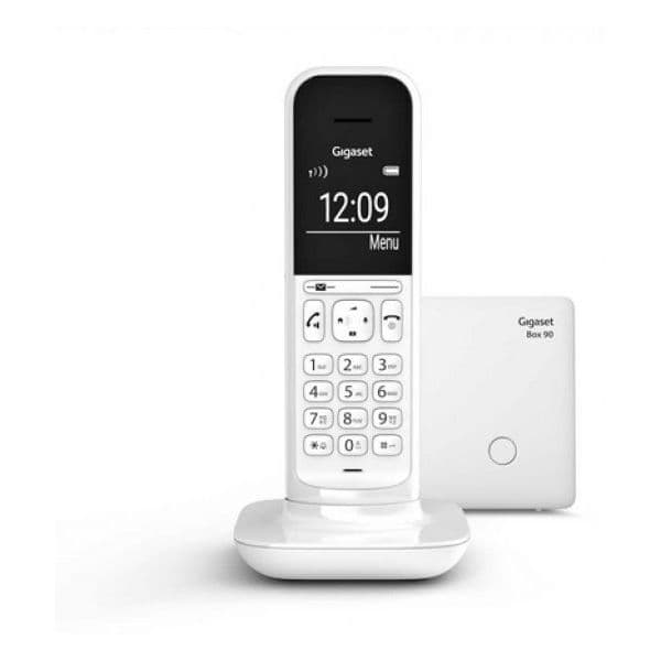 Siemens Gigaset Telefone Sem-fios CL390 a Lucent White