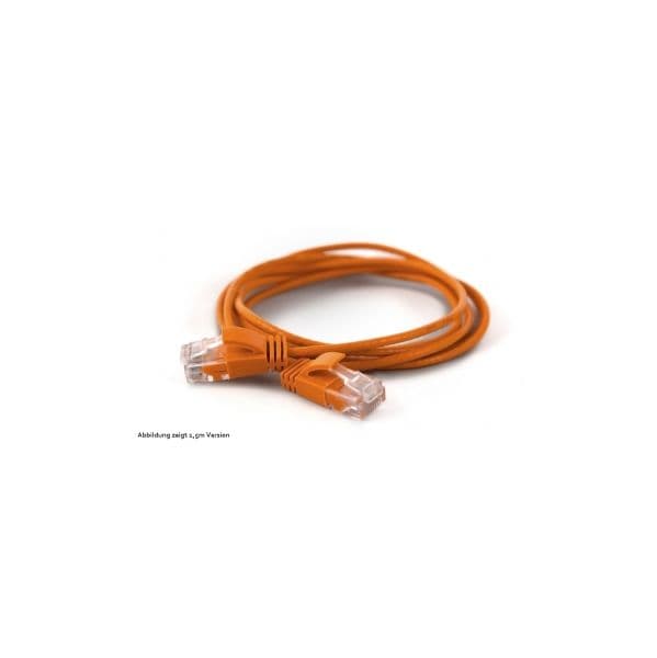 Wantec Patchcord Utp Cat6a D=2,8mm 0,20m Laranja