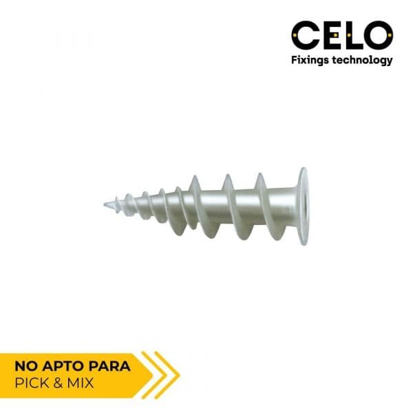 Celo Caixa 50 Un Taco Nylon com Parafuso 4,4X40 Gkd