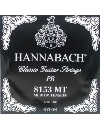 Hannabach Strings for Classic Guitar Serie 815 Medium Tension Silver Special 652523