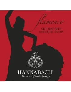Hannabach Strings for Classic Guitar Serie 827 Super High Tension Flamenco 652947