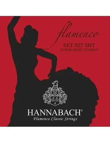 Hannabach Strings for Classic Guitar Serie 827 Super High Tension Flamenco 652943