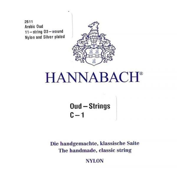 Hannabach Oud Strings Arabic Aoud Nylon 658101