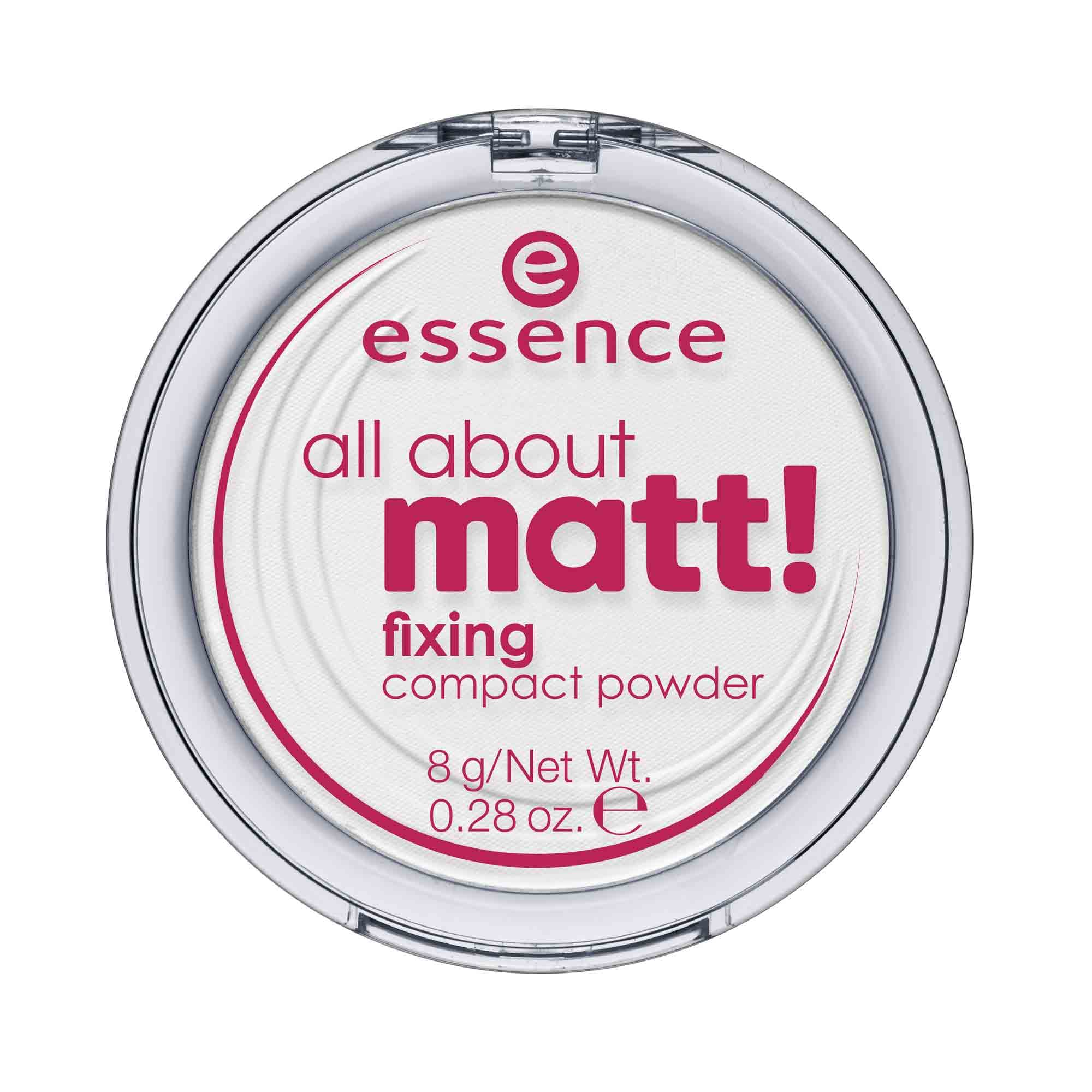 Essence All About Matt! Fixing Compact Powder – Fixação & Acabamento Matte