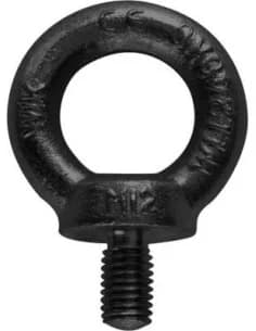 RIGGATEC Eyebolt M8 | black | WLL 140kg - DIN 580