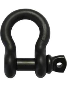 RIGGATEC Shackle 3/4 | WLL 4,75t | black - hot-dip galvanised | 6-fold safety"