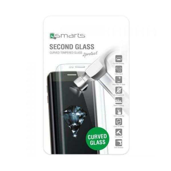 4smarts Película Second Glass Curved para Huawei P9 Plus Black