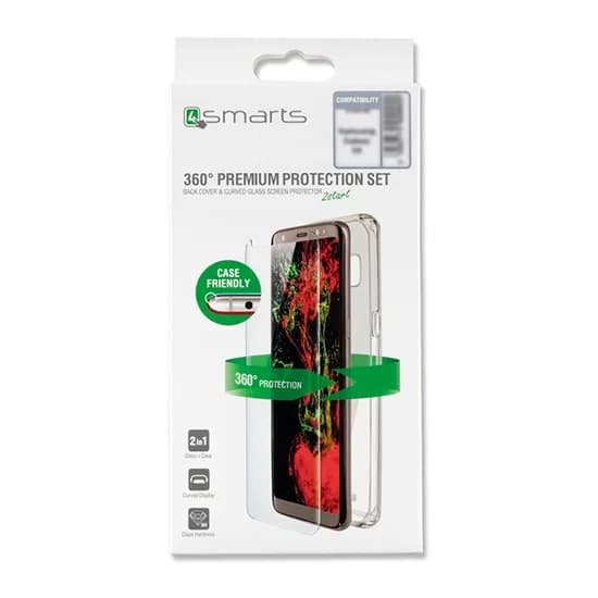 Vidro Temperado + Capa Samsung Galaxy S9 G960 Transparente