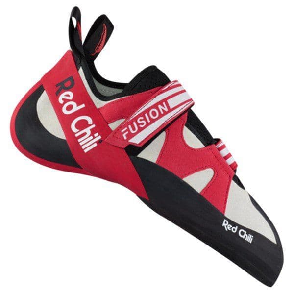 Red Chili Fusion Vcr Climbing Shoes Vermelho,Branco,Preto 38 1/2 Homem