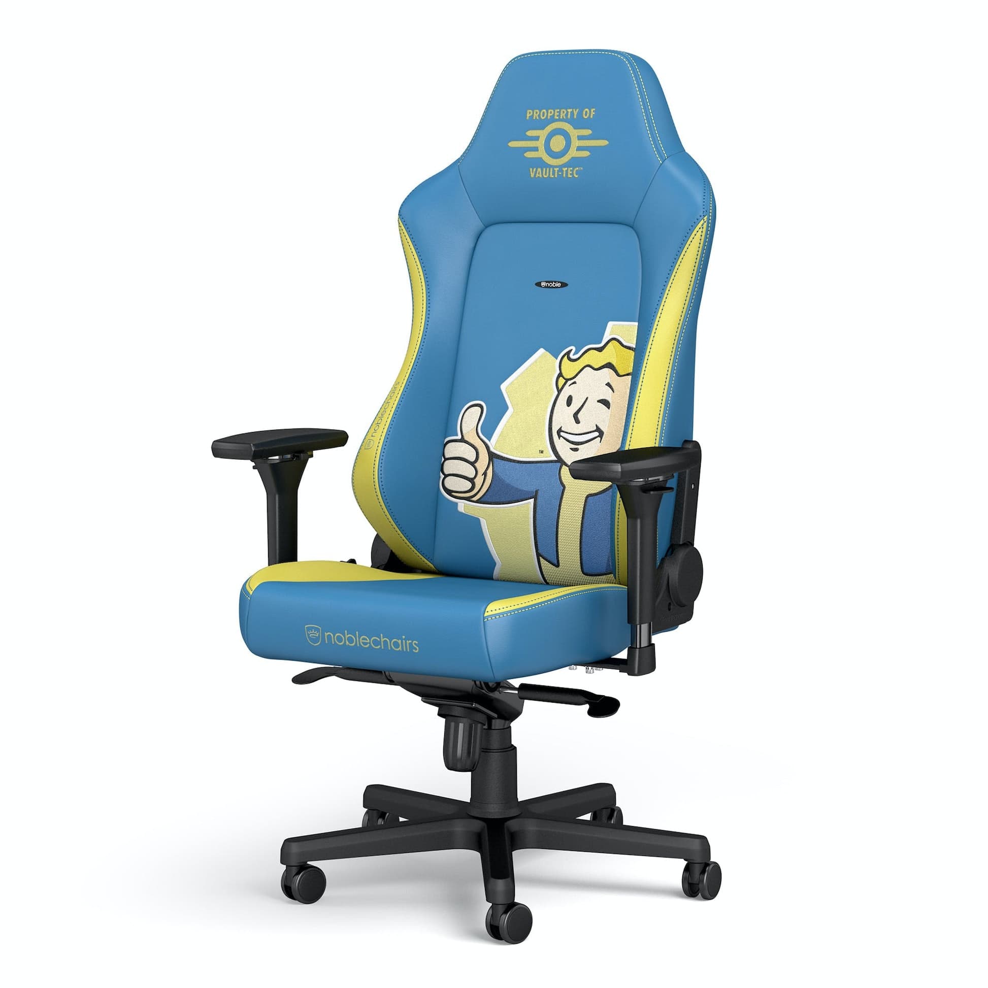 Cadeira Gaming Noblechairs HERO Fallout Vault-Tec Edition - NBL-HRO-PU-FVT