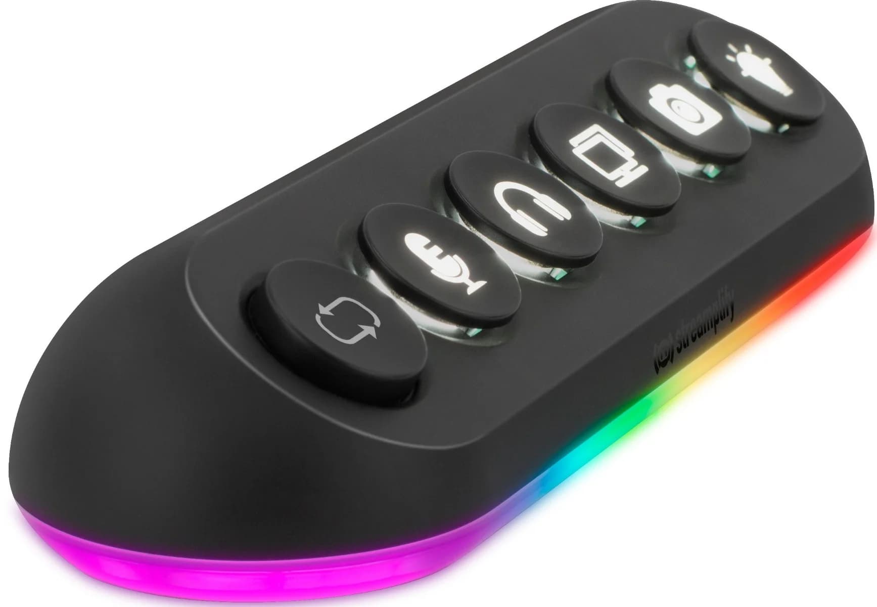HUB Streamplify DECK 5 Slot, RGB, 12V, EU - Preto