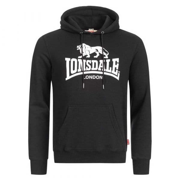 Lonsdale Fremington Hoodie Preto XL Homem