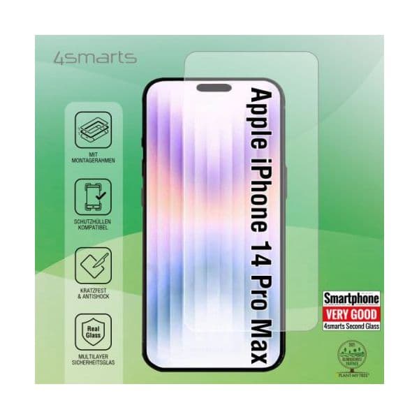 Protector Ecrã Second Glass X-pro Clear para iphone 14 Pro Max