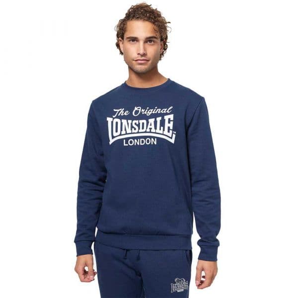 Lonsdale Burghead Sweatshirt Azul XL Homem