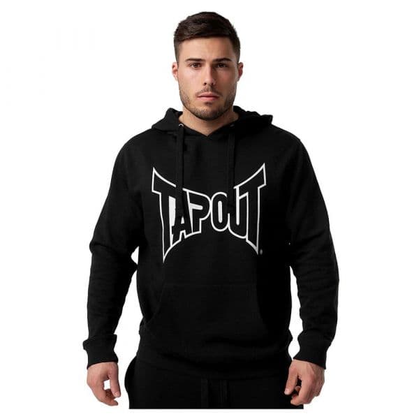 Tapout Lifestyle Basic Hoodie Preto XL Homem