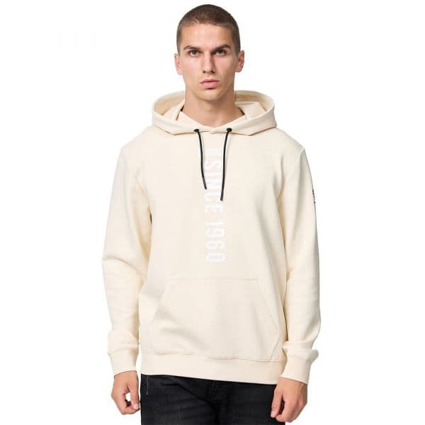 Lonsdale Galmoy Hoodie Beige L Homem